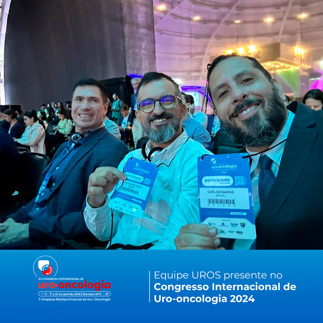 Equipe UROS presente no Congresso Internacional de Uro-oncologia 2024